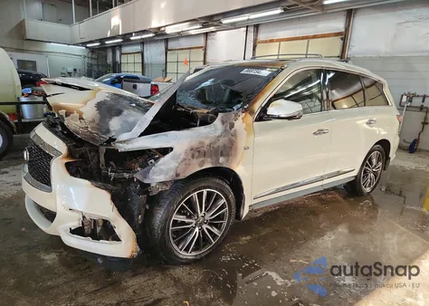 2019 Infiniti Qx60 Luxe z USA, uszkodzony, nr VIN 5N1DL0MM0KC505863